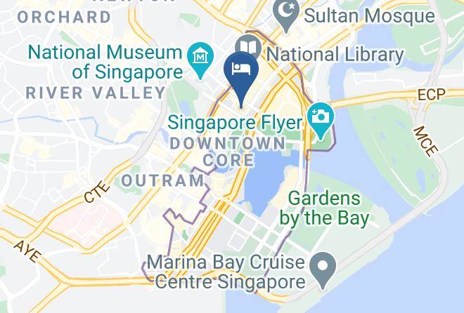 Hotel Swissotel The Stamford Map