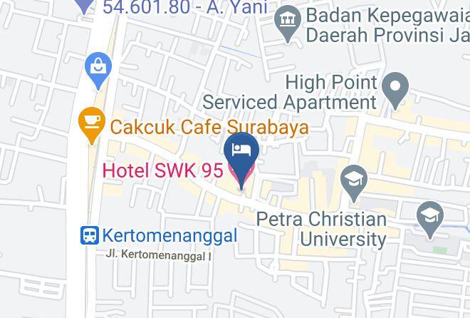 Kota Surabaya - Hotel Swk 95 Maps