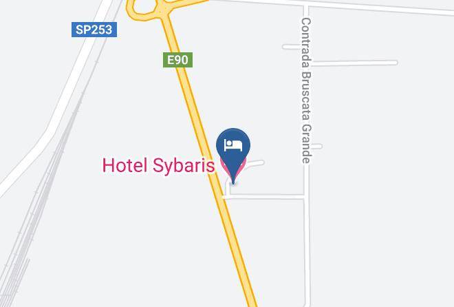 Cosenza - Hotel Sybaris Maps