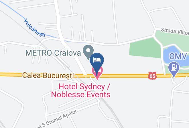 Craiova - Hotel Sydney Craiova Maps