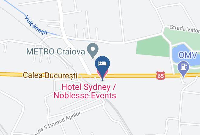 Craiova - Hotel Sydney Noblesse Events Maps