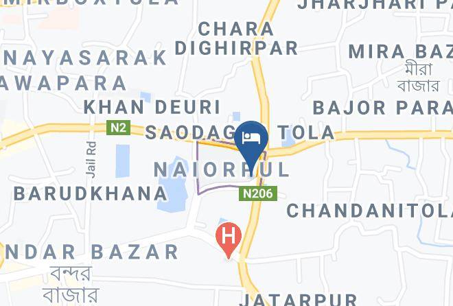Chittagong - Hotel Syl View Maps