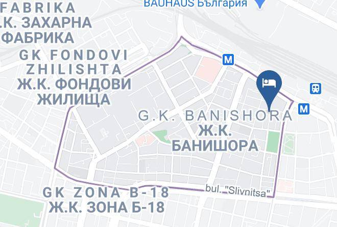 Sofia - Hotel Sylvia Maps