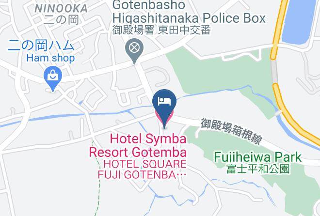 Gotemba City - Hotel Symba Resort Gotemba Maps