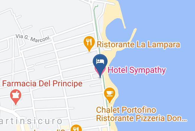 Teramo - Hotel Sympathy Maps