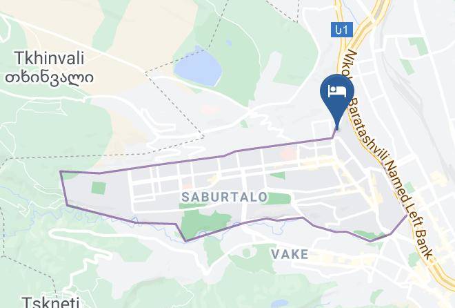 Tbilisi - Hotel Sympatia Maps
