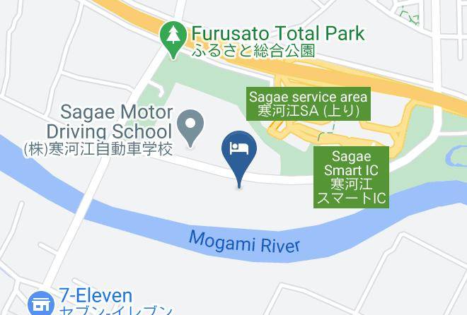 Sagae City - Hotel Symphony Annex Maps