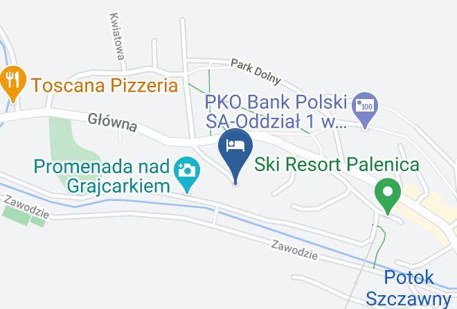 Hotel Szczawnica Park Resort & Spa Map