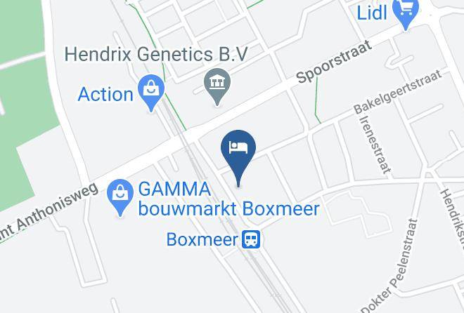 Gemeente Boxmeer - Hotel Cafe 't Vertrek Maps