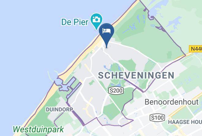 Den Haag - Hotel 't Witte Huys Maps