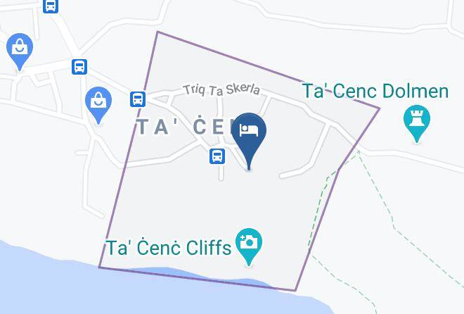 Sannat - Hotel Ta' Cenc & Spa Maps