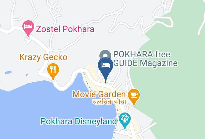 Pokhara - Hotel Taal Maps
