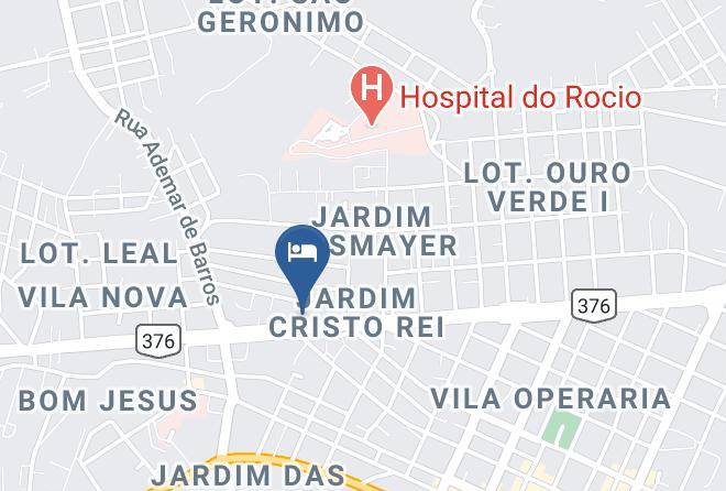 Campo Largo - Hotel Tabaldi Maps