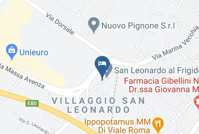 Massa Carrara - Hotel Taberna Frigidas Maps
