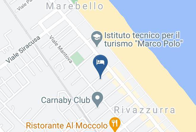 Rimini - Hotel Tabor Maps