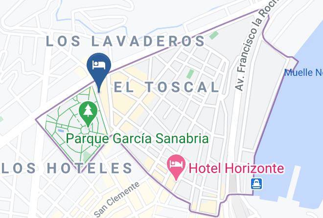 Santa Cruz De Tenerife - Hotel Taburiente Tenerife Maps
