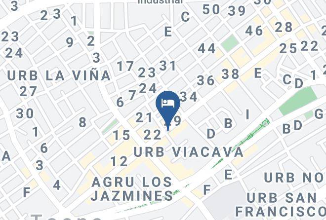 Tacna - Hotel Tacna Heroica Maps