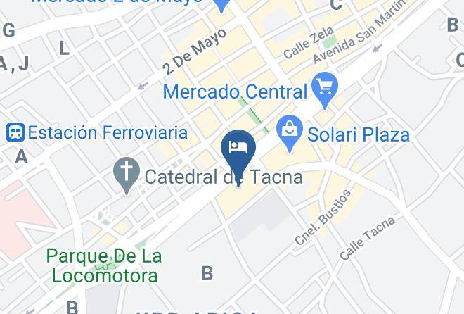 Hotel Tacna Map