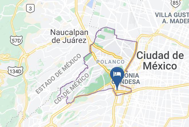 Miguel Hidalgo - Hotel Tcby Maps