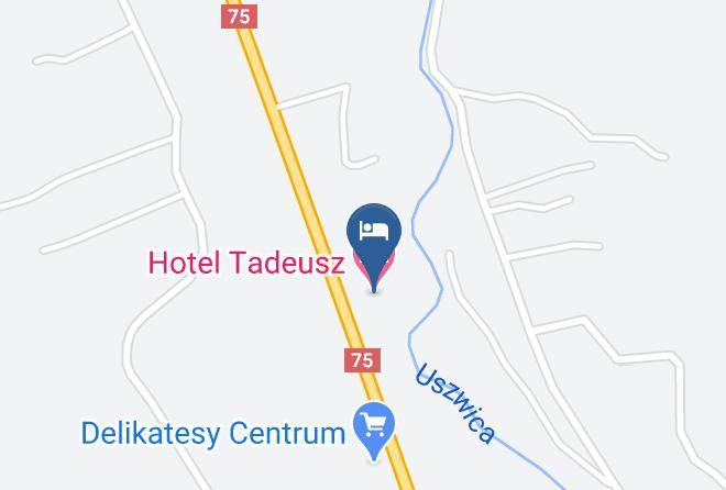 Brzeski - Hotel Tadeusz Maps