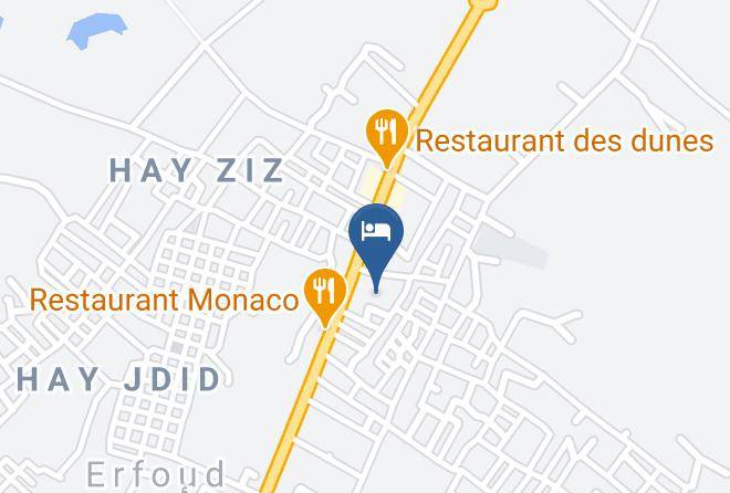 Meknes Tafilalet - Hotel Tafilalet Maps