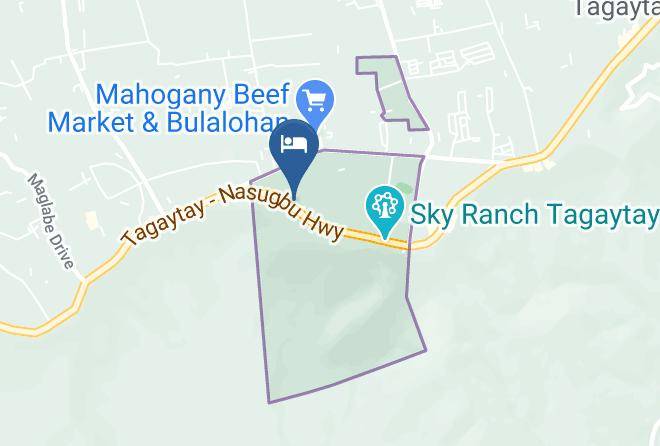 Cavite - Hotel Tagaytay Maps
