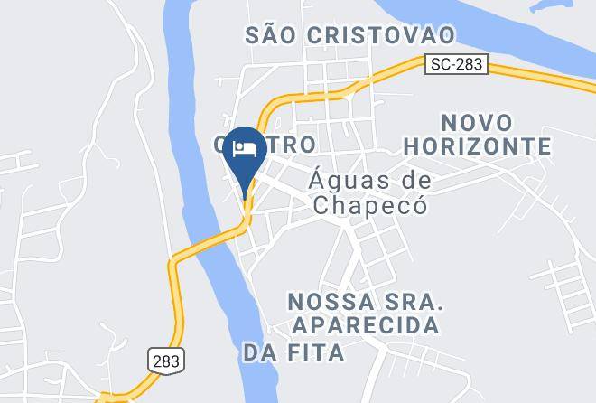 Aguas De Chapeco - Hotel Taglian Maps