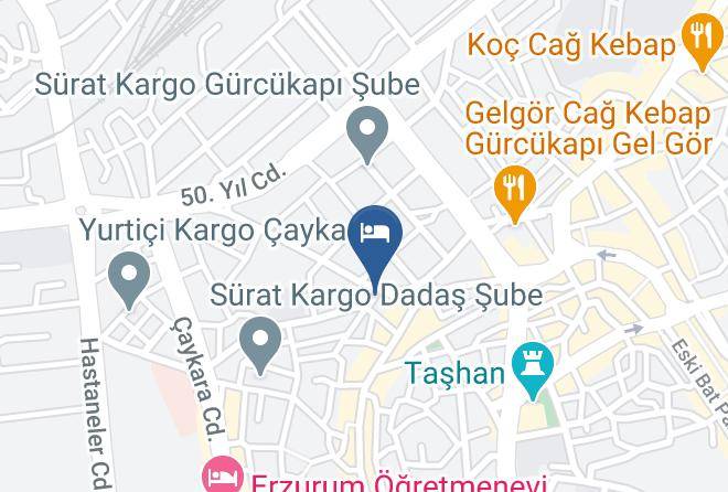 Yakutiye - Hotel Tahran Maps