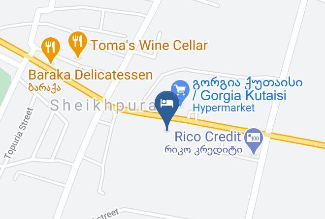 Kutaisi - Hotel Taia Maps