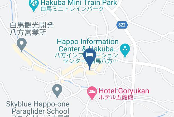 Hakuba Vil Kitaazumi District - Hotel Taigakukan Maps