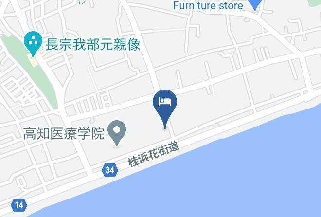 Kochi City - Hotel Taiheiyo Maps