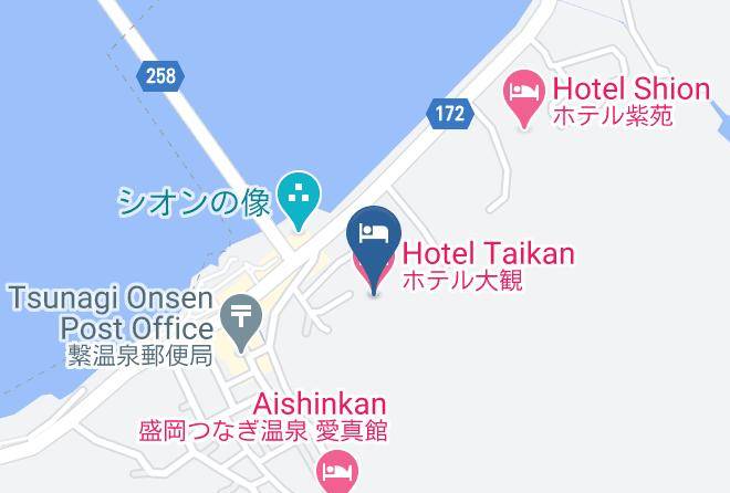 Hotel Taikan Map