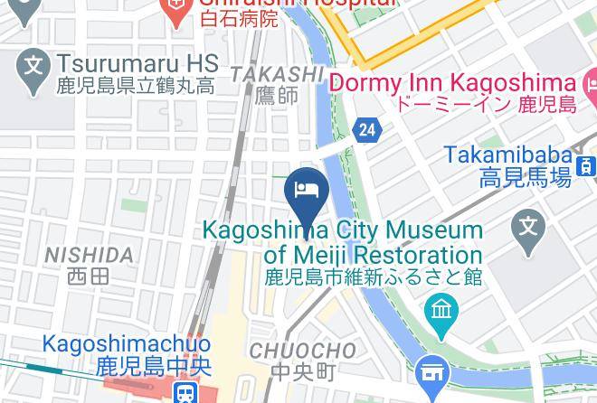 Kagoshima City - Hotel Taisei Maps