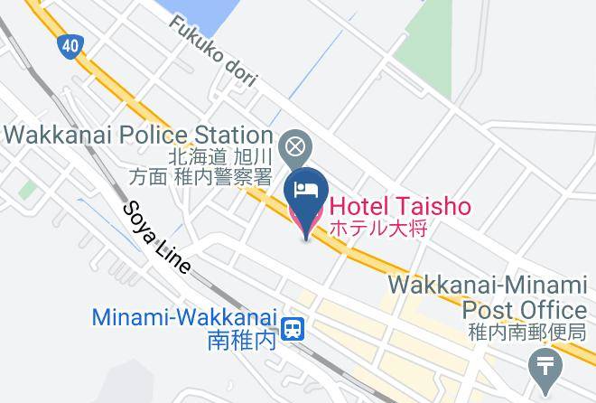 Wakkanai City - Hotel Taisho Maps