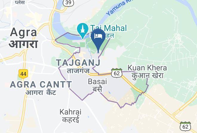 Agra - Hotel Taj Resorts Maps