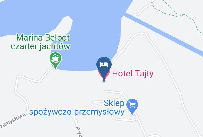 Gizycki - Hotel Tajty Maps