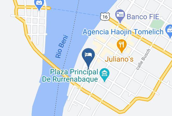 Jose Ballivian - Hotel Takana Maps