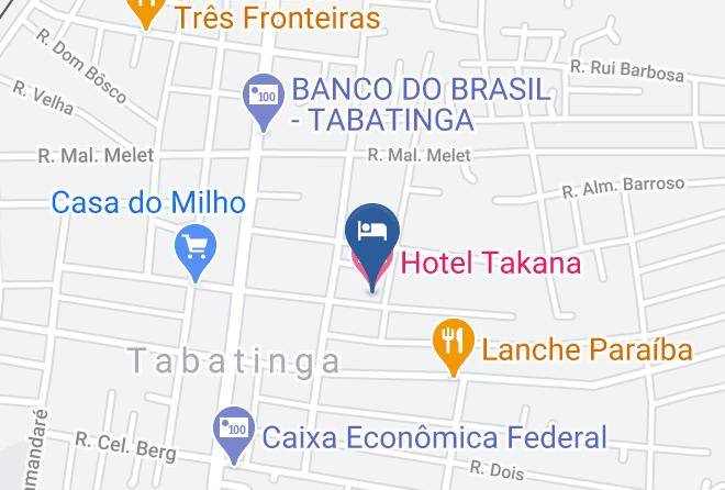 Tabatinga - Hotel Takana Maps