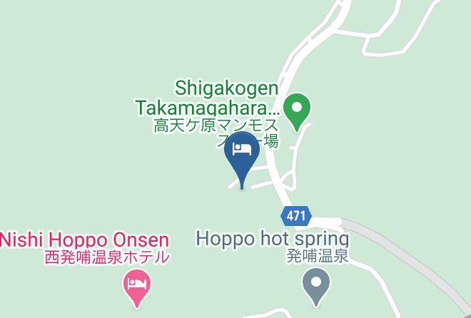 Yamanouchi Townshimotakai District - Hotel Takimoto Maps