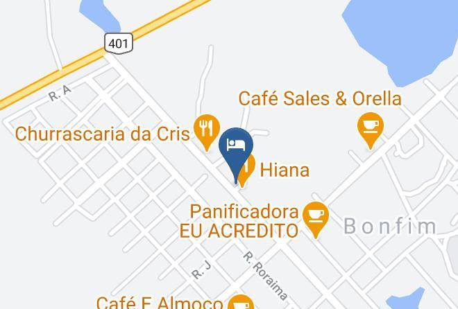 Bonfim - Hotel Takutu Maps