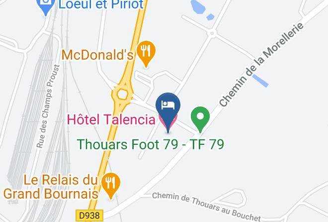 Deux Sevres - Hotel Talencia Maps