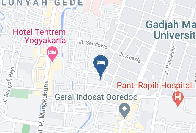 Sleman - Hotel Talenta 3 Maps