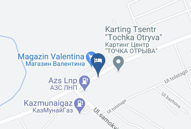 East Kazakhstan Region - Hotel Talisman Maps