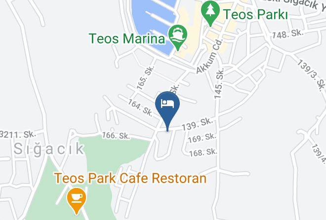 Seferihisar - Hotel Tamam Miyiz Maps