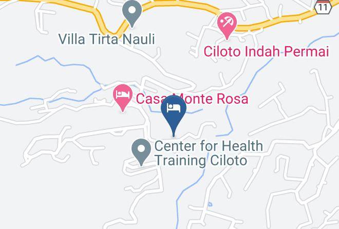 Hotel Taman Piknik Ciloto Map