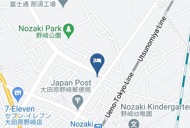 Ohtawara City - Hotel Tamano Maps