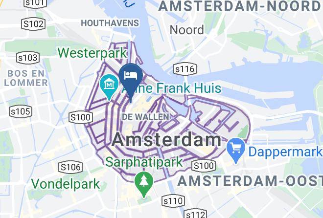 Amsterdam - Hotel Tamara Maps