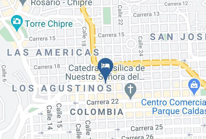 Manizales - Hotel Tamaru Maps