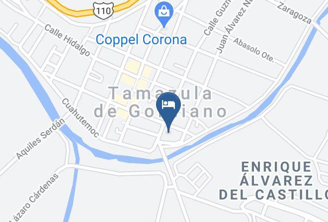 Tamazula De Gordiano - Hotel Tamazula Maps