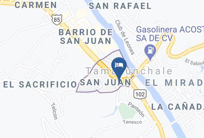Tamazunchale - Hotel Tamazunchale Maps